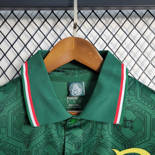Palmeiras 2022/23 Abel Ferreira Polo - Green