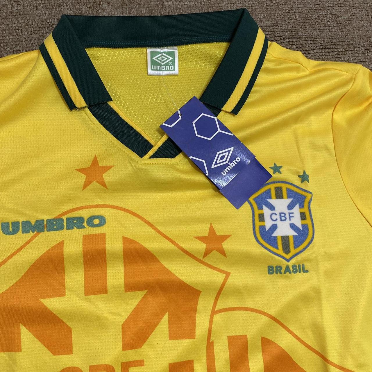 Brazil 1994 I Home Jersey - Retro Version