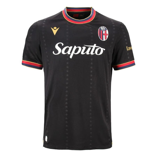 Bologna Fourth Fan Jersey 2024/25 Patches UCL UEFA Foundation (Official Printing)
