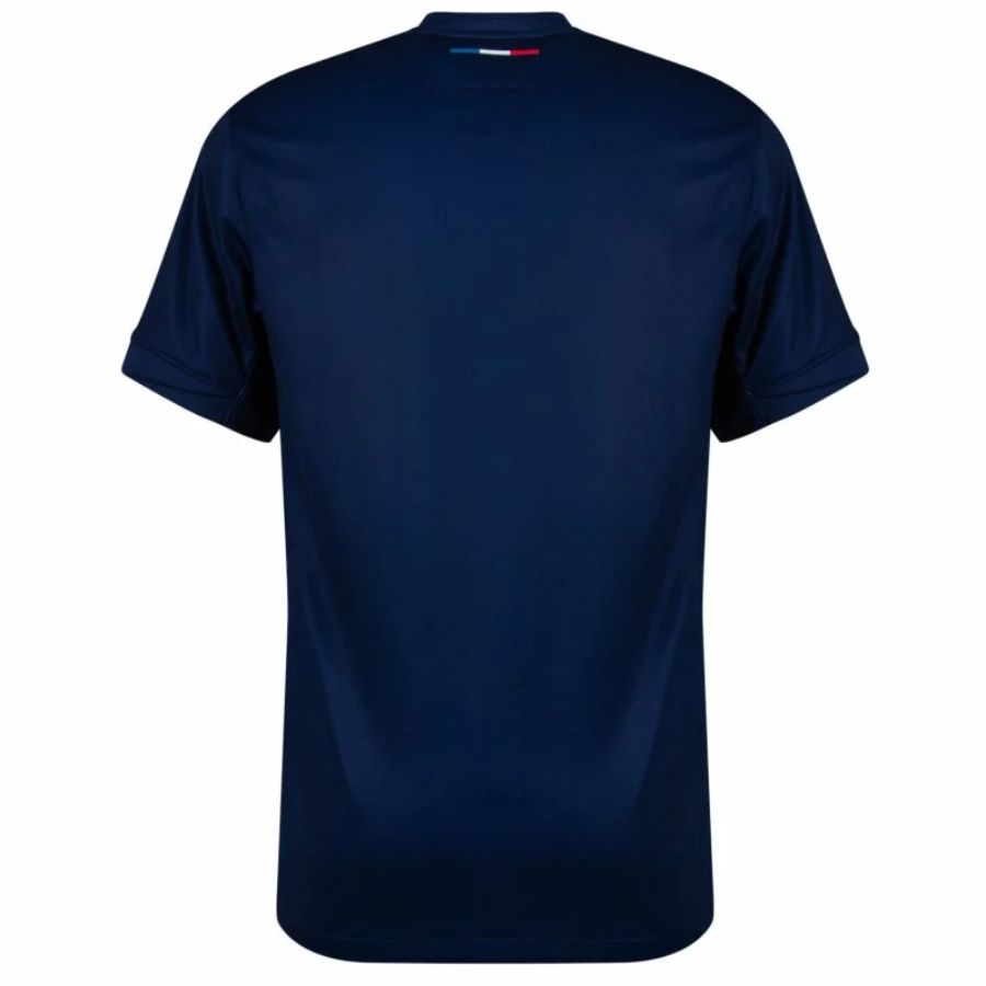 Paris Saint-Germain O.DEMBELE 10 Fan Jersey Home 2024/25 Patches UCL UEFA Foundation (Official Printing)