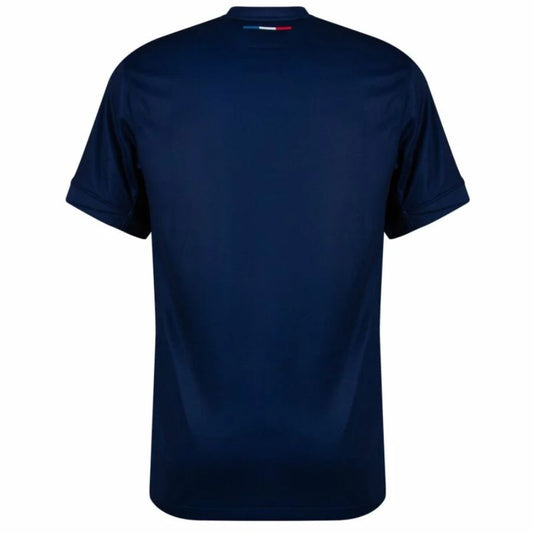 Paris Saint-Germain O.DEMBELE 10 Fan Jersey Home 2024/25 Patches UCL UEFA Foundation (Official Printing)