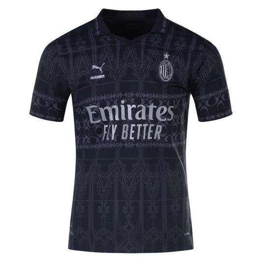AC Milan 2024 Pleasures Jersey - Player Version - Slim Fit