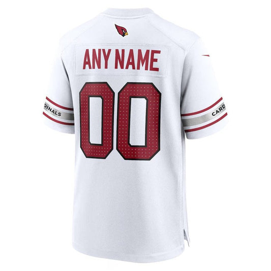 Arizona Cardinals - Custom NFL Game Jersey - White