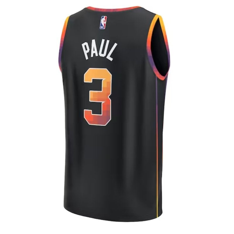 Chris Paul Phoenix Suns 2023 Fast Break Player NBA Jersey Black - Statement Edition - Slim Fit