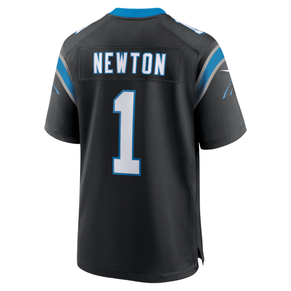 Cam Newton Game Retired Player Jersey Black 4