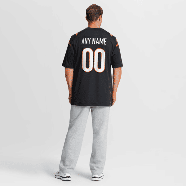 Custom Game Jersey Black 9