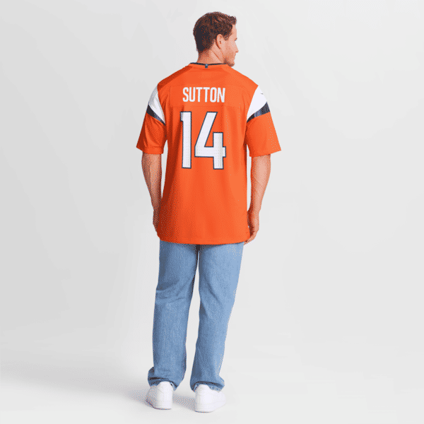 Courtland Sutton Mile High Collection Game Jersey Orange 9