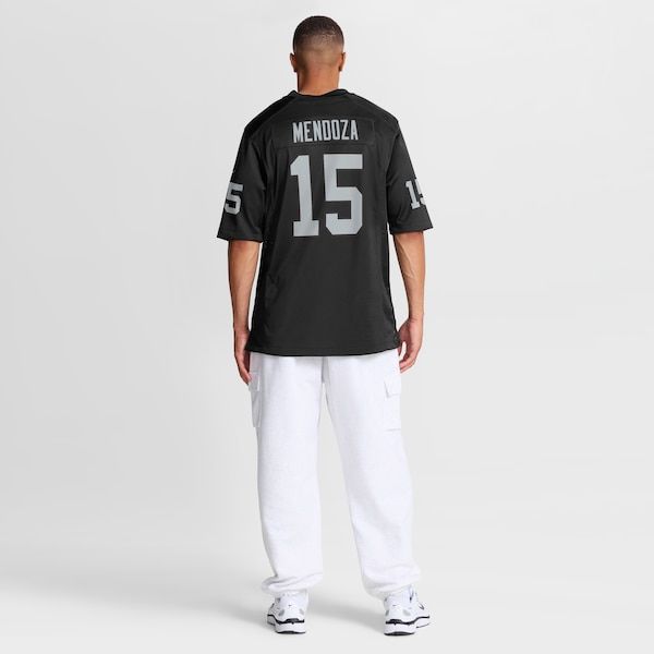 Fernando Mendoza 2026 NFL Draft First Round Pick No. 1 Game Jersey Black 6