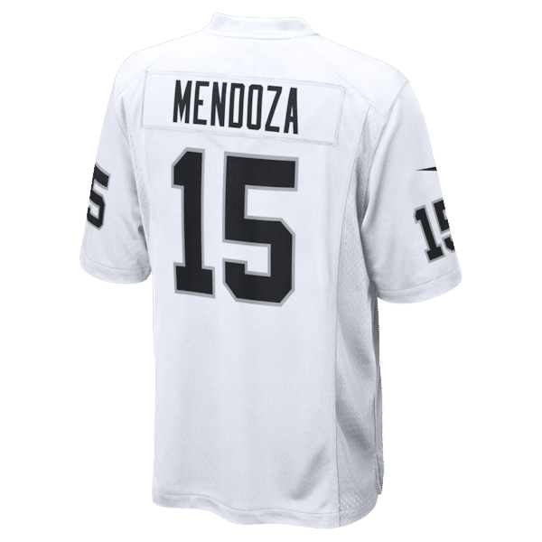 Fernando Mendoza Game Jersey White 4