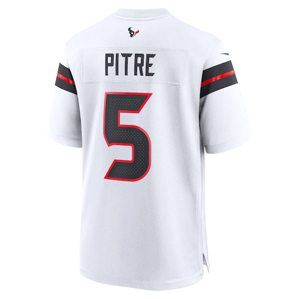 Jalen Pitre Game Jersey White 4