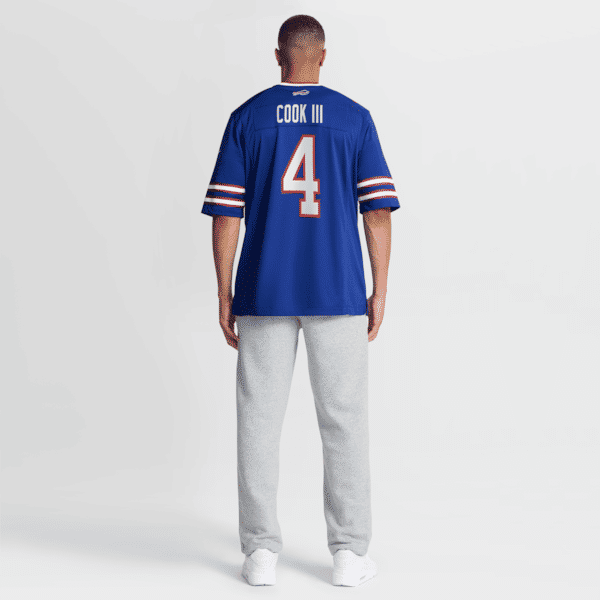 James Cook III Game Jersey Royal 9