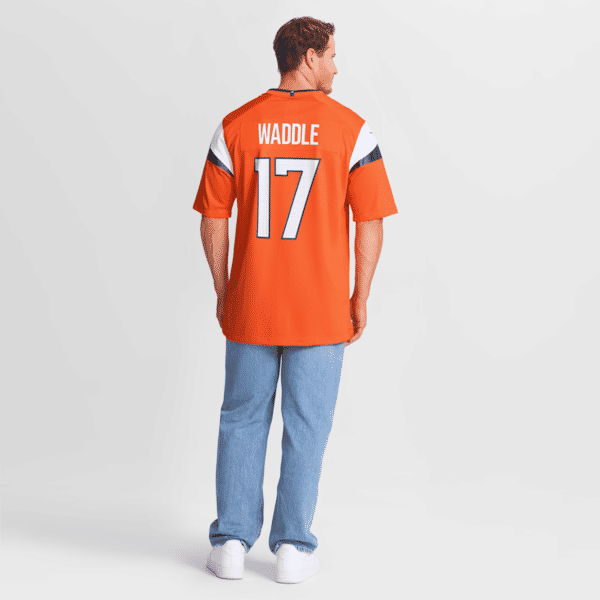 Jaylen Waddle Game Jersey Orange 6