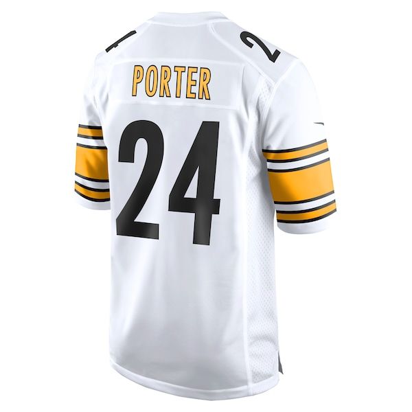 Joey Porter Jr. Away Game Jersey White 4