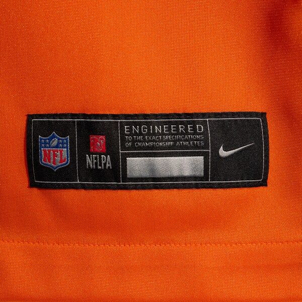 John Elway Mile High Collection 1977 Throwback Retired Player Game Jersey Orange 7