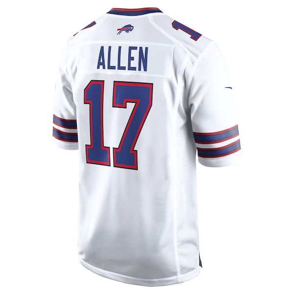 Josh Allen Game Jersey White 4