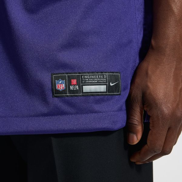 Kyle Hamilton Game Jersey Purple 15