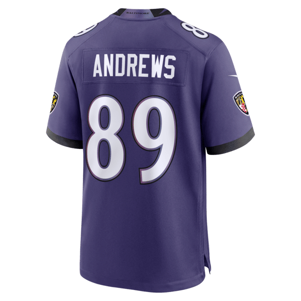 Mark Andrews Game Jersey Purple 4