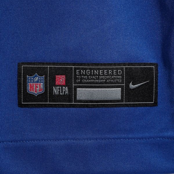 Custom Game Jersey Royal 7