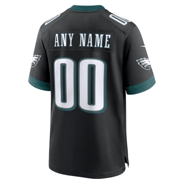 Alternate Custom Game Jersey Black 4