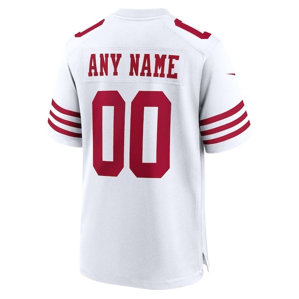 Custom Game Jersey White 4
