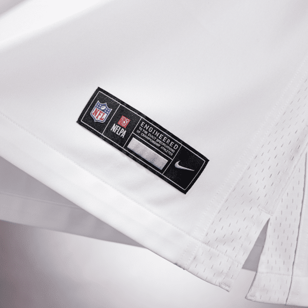Custom Game Jersey White 7