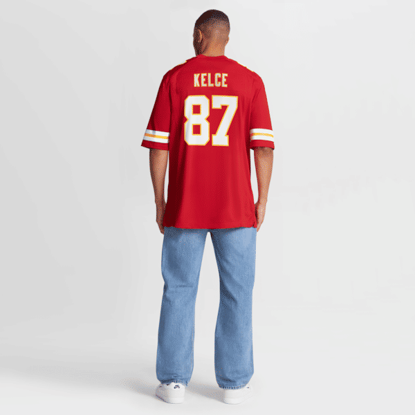 Travis Kelce Game Jersey Red 9