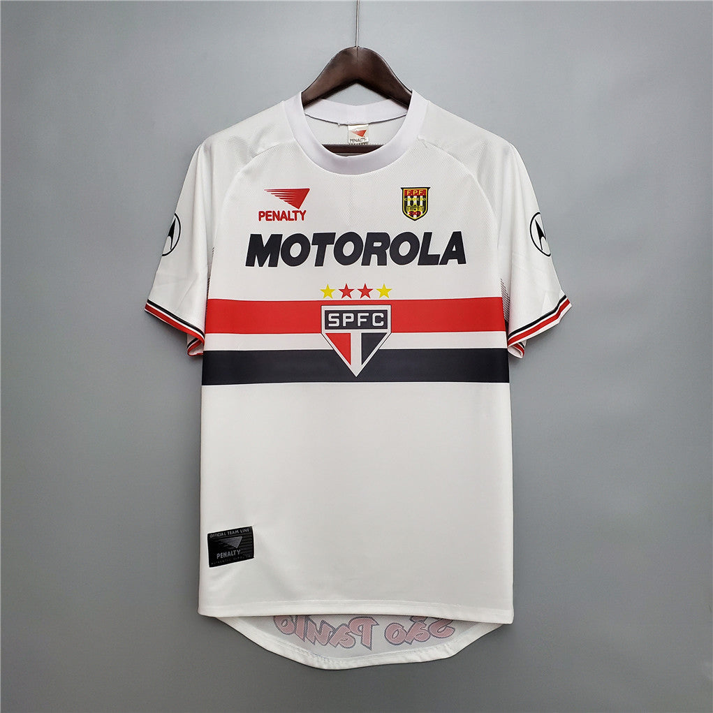 Sao Paulo Retro Home 1999/00 Jersey Motorola