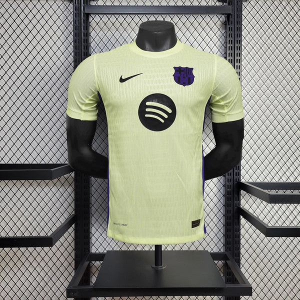 Barcelona 25/26 Special Edition Jersey - Light Yellow - Player Version - Slim Fit