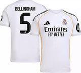 Real Madrid Home Jersey 2025/26 - Bellingham #5