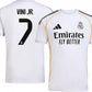 Real Madrid Home Jersey 2025/26 - Vini Jr. #7