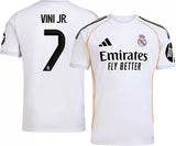 Real Madrid Home Jersey 2025/26 - Vini Jr. #7
