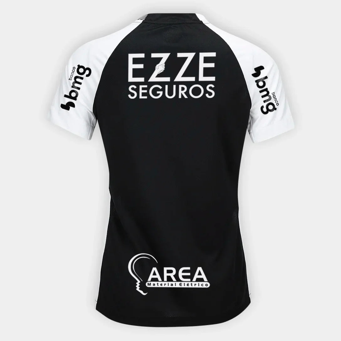 Camisa Feminina Nike Corinthians 2025/26 II Torcedor Com Patrocínios