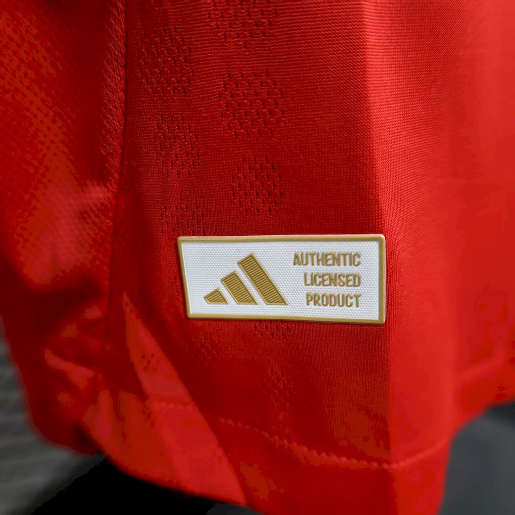 Benfica 2025/26 Home Jersey Player Version - Authentic Player [Slim Fit] Player [Slim Fit] Player [Slim Fit] Slim Fit