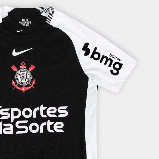 Camisa Nike Corinthians 2025/26 II Jogador Com Patrocínios [Slim Fit]