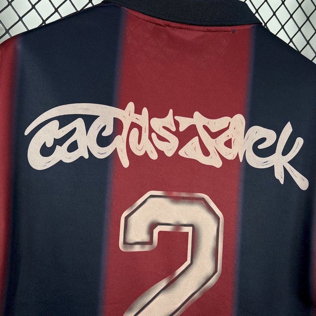 CJ x Nike x Barcelona Retro 2000/01 Home Skeleton jersey