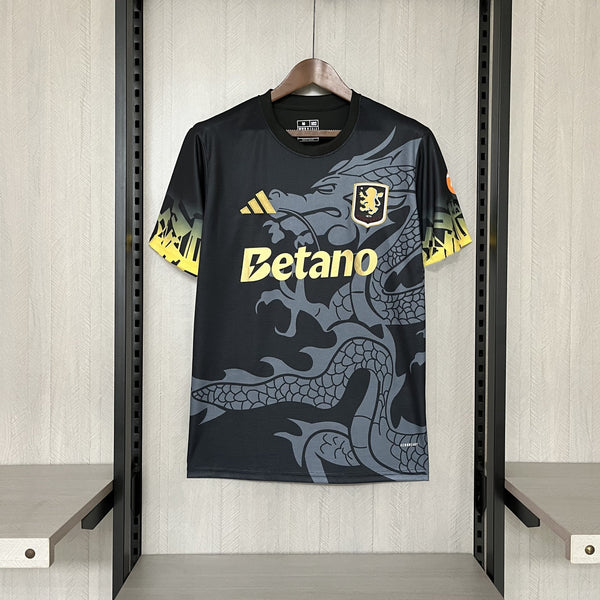 2025_26 Aston Villa Black Jersey