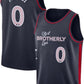 Tyrese Maxey Philadelphia 76ers Unisex 23/24 NBA Jersey - Navy - City Edition
