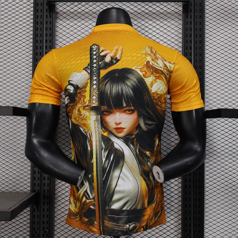 Japan 25/26 Anime Special Edition Jersey - Orange - Player Version - Slim Fit