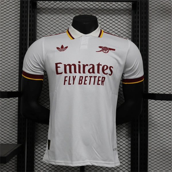 Arsenal 25/26 Special Edition Jersey - White - Player Version - Slim Fit