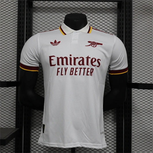 Arsenal 25/26 Special Edition Jersey - White - Player Version - Slim Fit