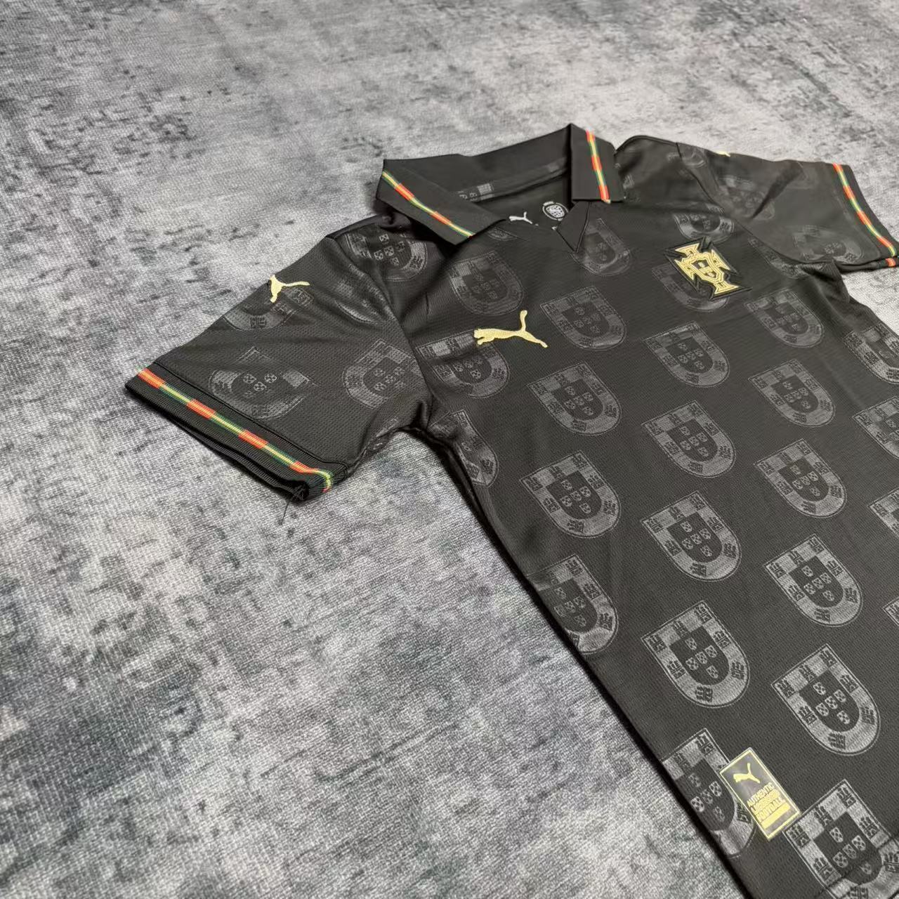 Portugal Pantera Negra 2026 Kit Kids Ronaldo #7