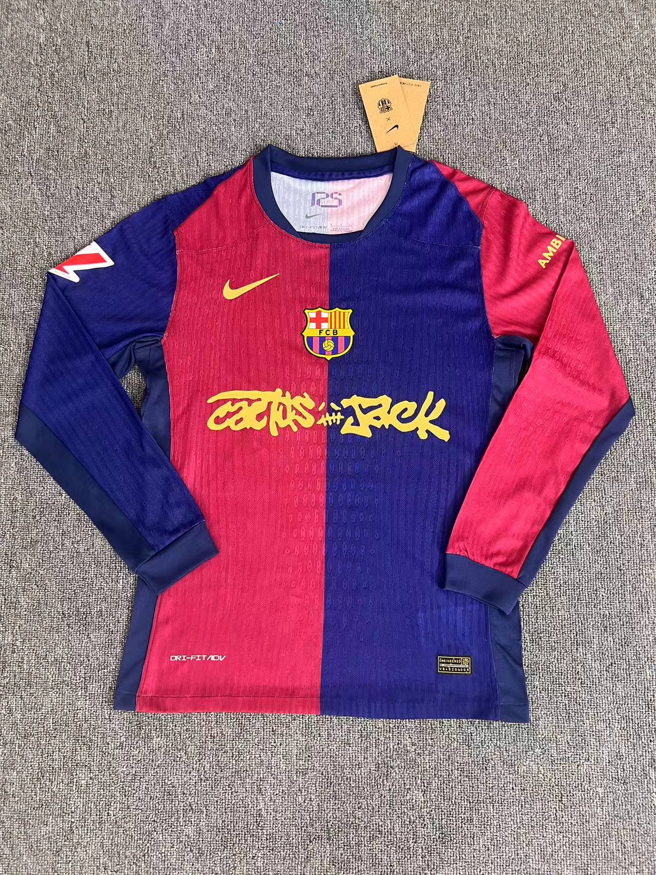 Barcelona 2025/26 Travis Scott Authentic Player [Slim Fit] Player [Slim Fit] Player [Slim Fit] Player Long Sleeve [Slim Fit]