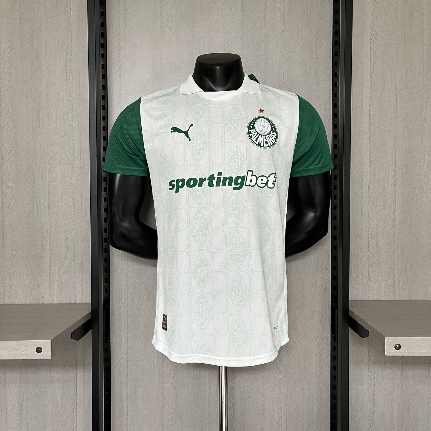 Palmeiras 2025/26 Player Away - [Slim Fit] - Slim Fit