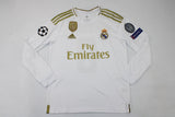 Real Madrid 2019/20 Jersey Long Sleeve Retro - Patch Champions