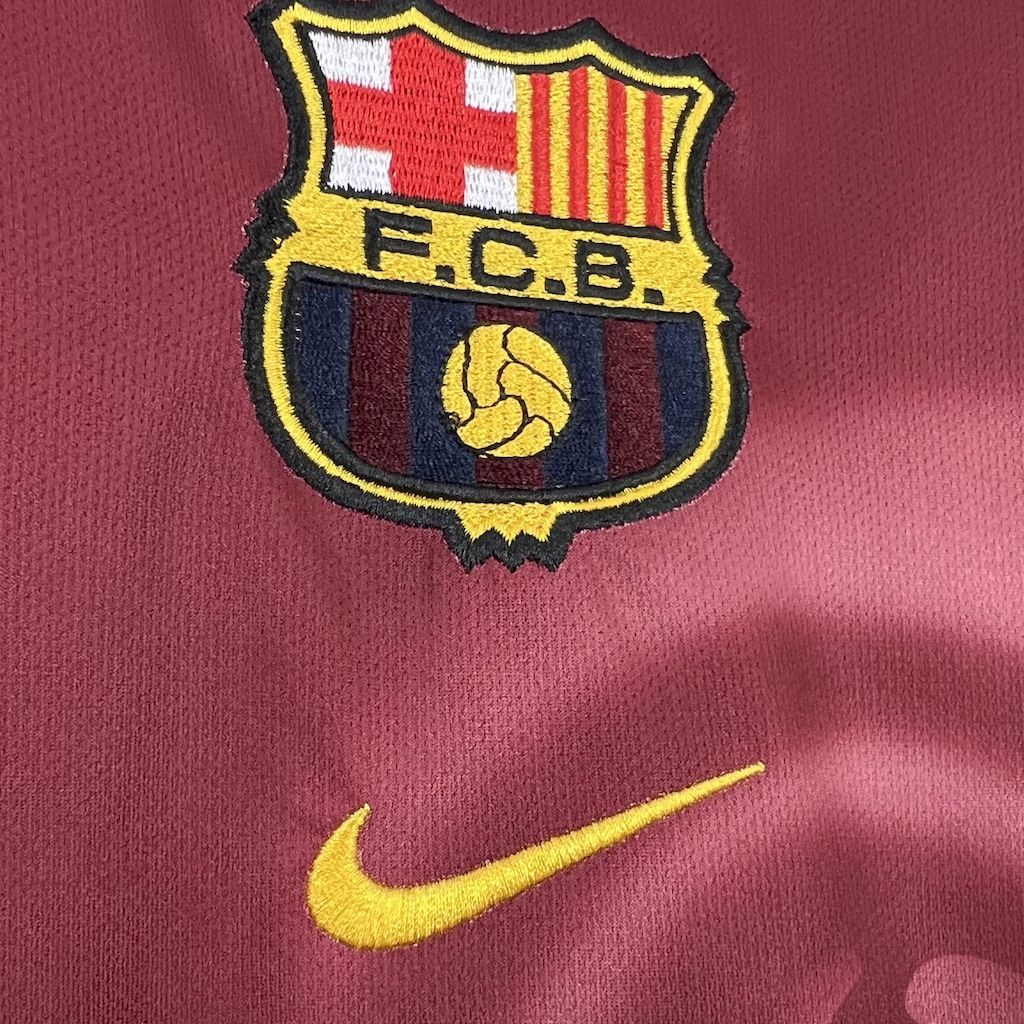 CJ x Nike x Barcelona Retro 2000/01 Home Skeleton jersey