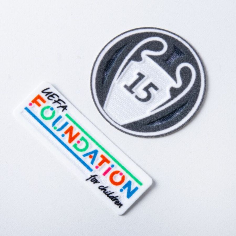 Real Madrid Modric 10 Third Fan Jersey 2024/25 Patches UCL UEFA Foundation (Official Printing)