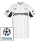 Bayer 04 Leverkusen Away Fan Jersey 2024/25 Patches UCL UEFA Foundation (Official Printing)