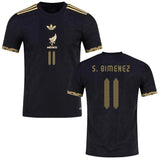 Mexico Santiago Giménez 2025 Special Edition Authentic Player [Slim Fit] Player [Slim Fit] Player [Slim Fit] Player Third Jersey by adidas