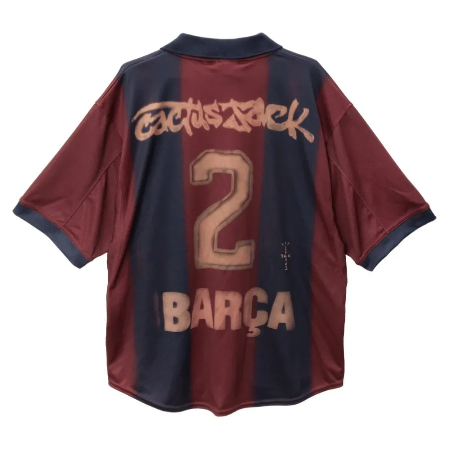 Travis Scott x FC Barcelona Retro 2000/01 Home Authentic Player [Slim Fit] Player [Slim Fit] Player [Slim Fit] Player