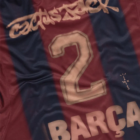 Travis Scott x FC Barcelona Retro 2000/01 Home Authentic Player [Slim Fit] Player [Slim Fit] Player [Slim Fit] Player